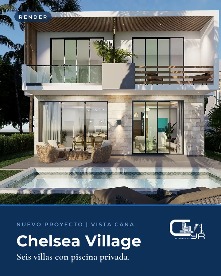 Instagram post: Chelsea Village, six villas with private pools